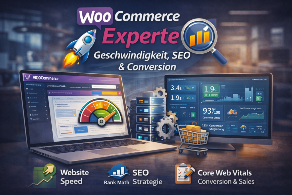 WooCommerce Experte – Geschwindigkeit, SEO & Conversion